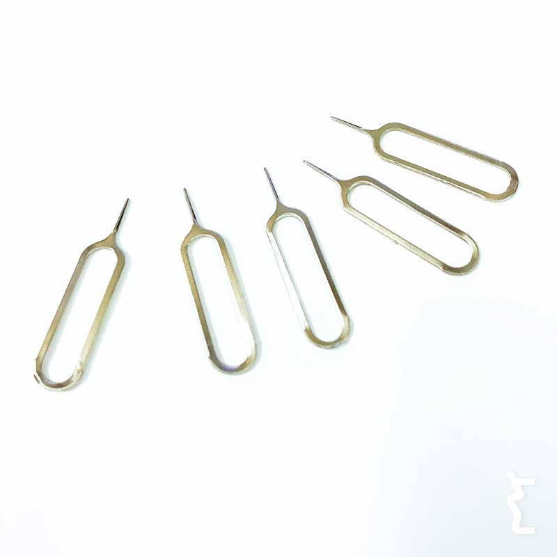 10pcs Slim Sim Card Tray Pin Eject Removal Tool Needle Opener Ejector for Most Smartphone Durable Portable 10pcs SP99